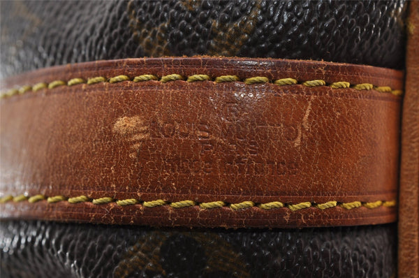 Authentic Louis Vuitton Monogram Petit Noe M42226 Shoulder Drawstring Bag 4324I