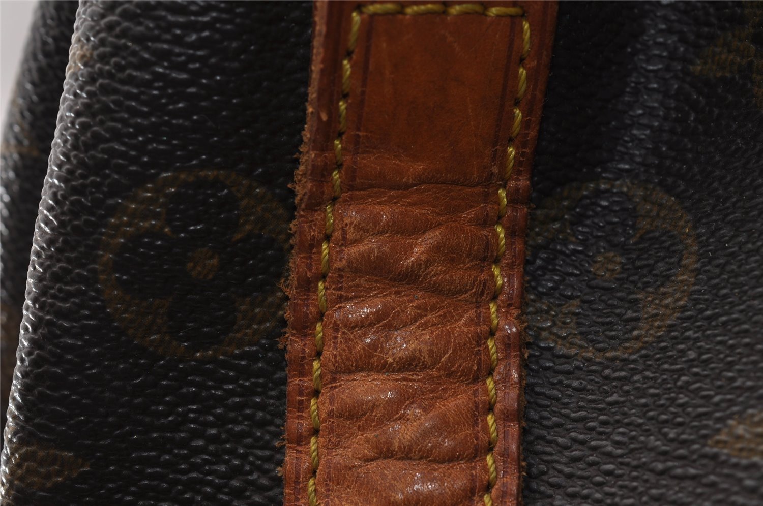 Authentic Louis Vuitton Monogram Petit Noe M42226 Shoulder Drawstring Bag 4324I