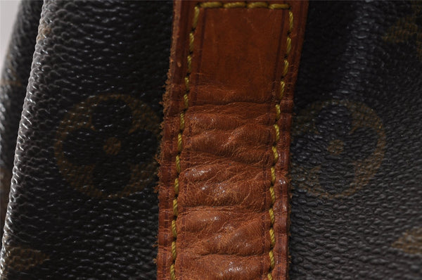 Authentic Louis Vuitton Monogram Petit Noe M42226 Shoulder Drawstring Bag 4324I