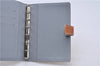 Auth LOUIS VUITTON Cyber Epi Agenda PM Day Planner Cover Orange M99081 LV 4325C