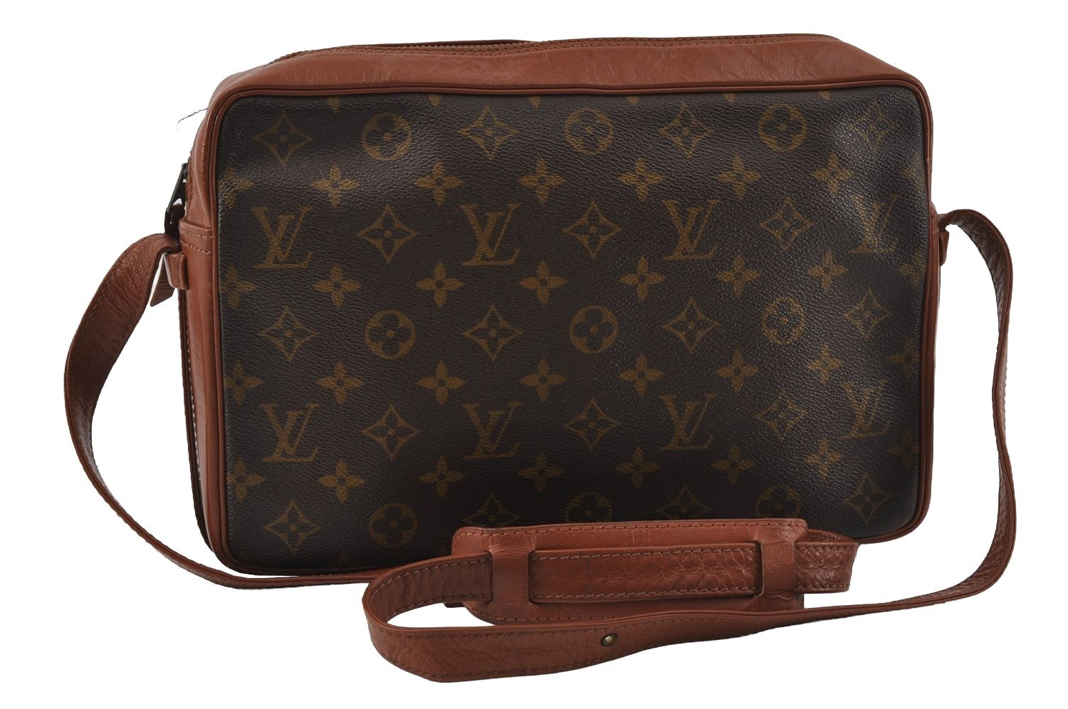 Authentic Louis Vuitton Monogram Sac Bandouliere 30 Shoulder Bag Old Model 4325I