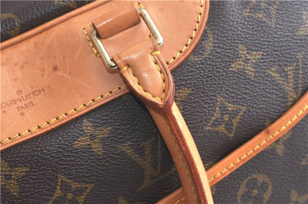 Authentic LOUIS VUITTON Monogram Deauville Hand Bag M47270 LV 4326C