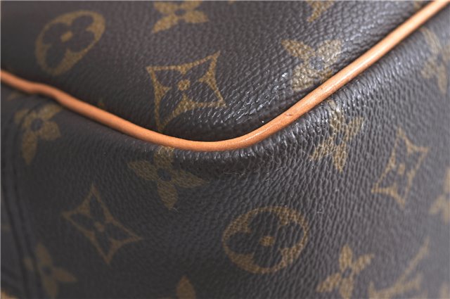 Authentic LOUIS VUITTON Monogram Deauville Hand Bag M47270 LV 4326C