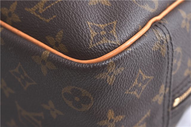 Authentic LOUIS VUITTON Monogram Deauville Hand Bag M47270 LV 4326C