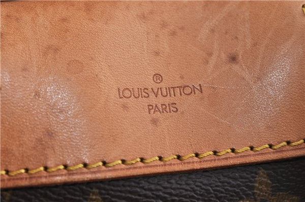 Authentic LOUIS VUITTON Monogram Deauville Hand Bag M47270 LV 4326C