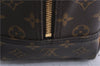 Authentic LOUIS VUITTON Monogram Deauville Hand Bag M47270 LV 4326C