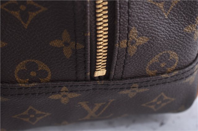 Authentic LOUIS VUITTON Monogram Deauville Hand Bag M47270 LV 4326C