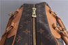 Authentic LOUIS VUITTON Monogram Deauville Hand Bag M47270 LV 4326C