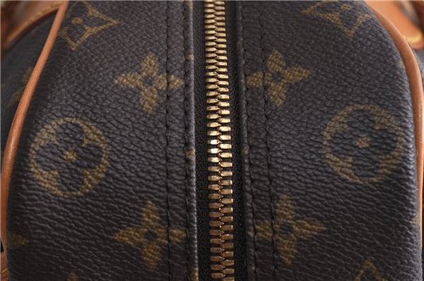 Authentic LOUIS VUITTON Monogram Deauville Hand Bag M47270 LV 4326C