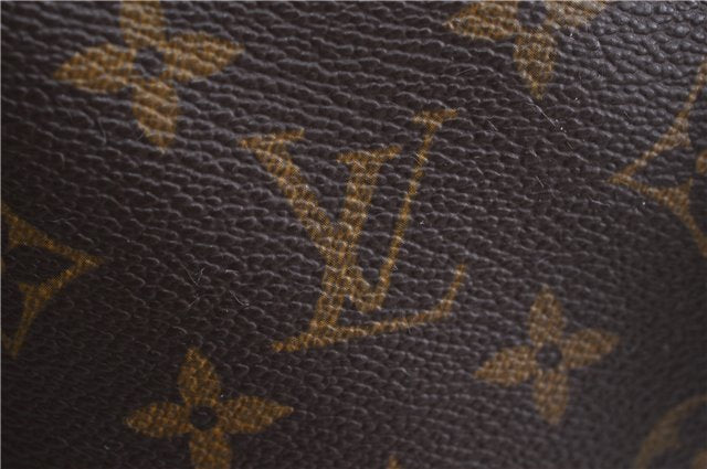 Authentic LOUIS VUITTON Monogram Deauville Hand Bag M47270 LV 4326C