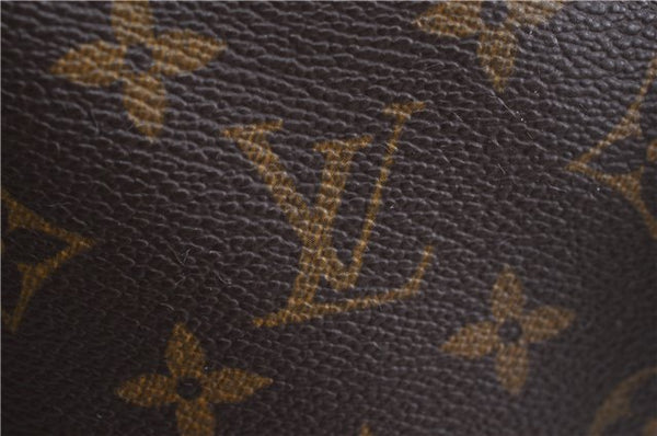 Authentic LOUIS VUITTON Monogram Deauville Hand Bag M47270 LV 4326C