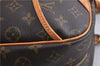 Authentic LOUIS VUITTON Monogram Deauville Hand Bag M47270 LV 4326C