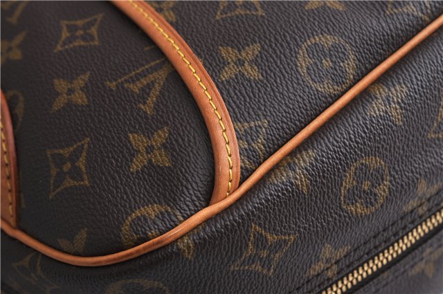 Authentic LOUIS VUITTON Monogram Deauville Hand Bag M47270 LV 4326C