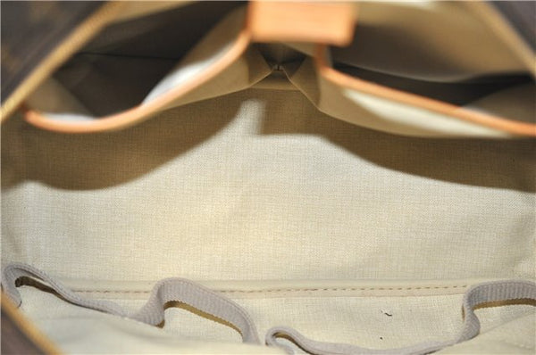 Authentic LOUIS VUITTON Monogram Deauville Hand Bag M47270 LV 4326C