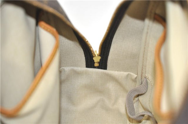 Authentic LOUIS VUITTON Monogram Deauville Hand Bag M47270 LV 4326C