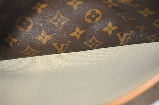 Authentic LOUIS VUITTON Monogram Deauville Hand Bag M47270 LV 4326C