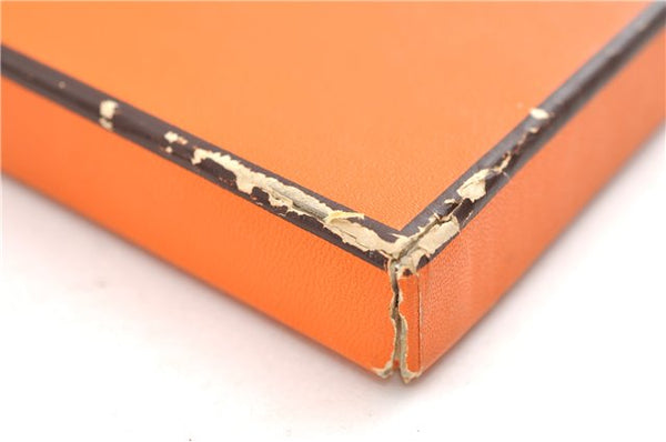Authentic HERMES Carre 90 Scarf "Les Sangles" Silk Blue Box 4326D