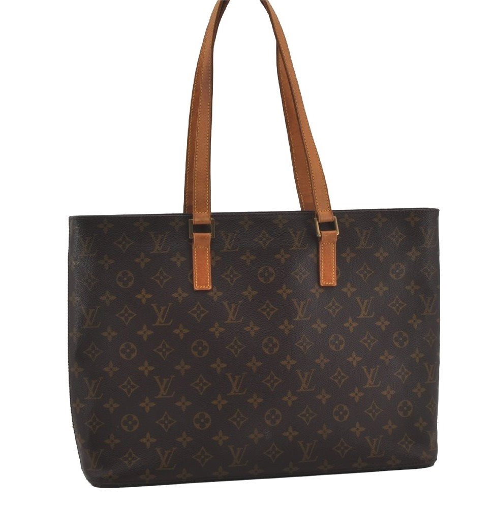 Authentic Louis Vuitton Monogram Luco Shoulder Tote Bag M51155 LV Junk 4326I
