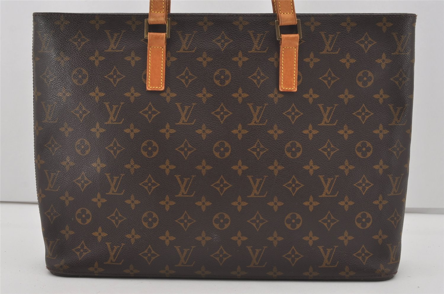 Authentic Louis Vuitton Monogram Luco Shoulder Tote Bag M51155 LV Junk 4326I