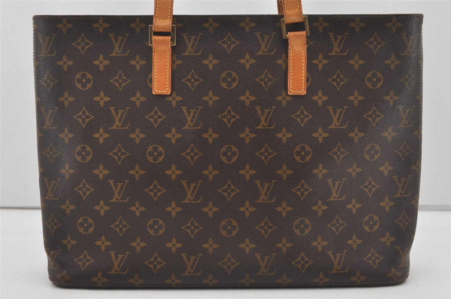 Authentic Louis Vuitton Monogram Luco Shoulder Tote Bag M51155 LV Junk 4326I