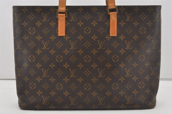 Authentic Louis Vuitton Monogram Luco Shoulder Tote Bag M51155 LV Junk 4326I