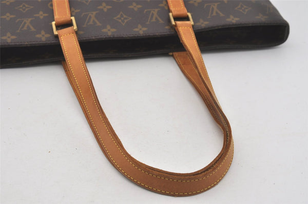 Authentic Louis Vuitton Monogram Luco Shoulder Tote Bag M51155 LV Junk 4326I