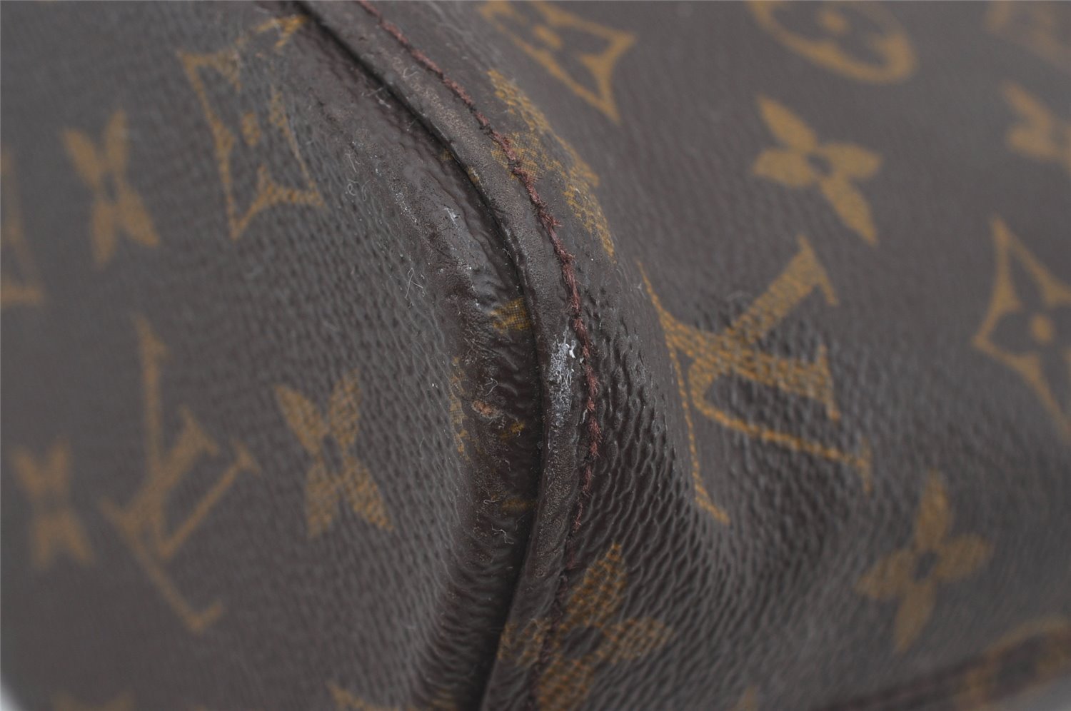 Authentic Louis Vuitton Monogram Luco Shoulder Tote Bag M51155 LV Junk 4326I