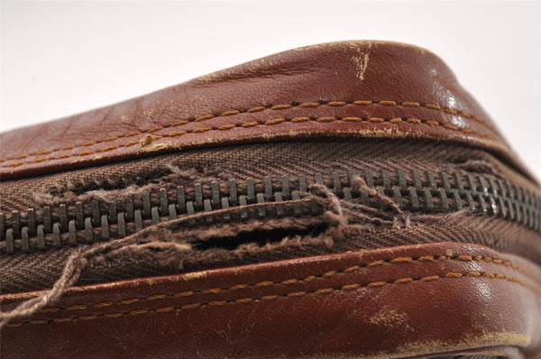 Authentic Louis Vuitton Monogram Pochette Sport Clutch Bag Old Model Junk 4327I