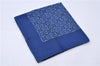 Auth HERMES Petit Carre 40 Scarf Handkerchief Silk Fittings Motif Blue 4328C