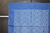 Auth HERMES Petit Carre 40 Scarf Handkerchief Silk Fittings Motif Blue 4328C