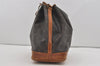 Authentic Louis Vuitton Monogram Noe Shoulder Drawstring Bag M42224 LV 4328I