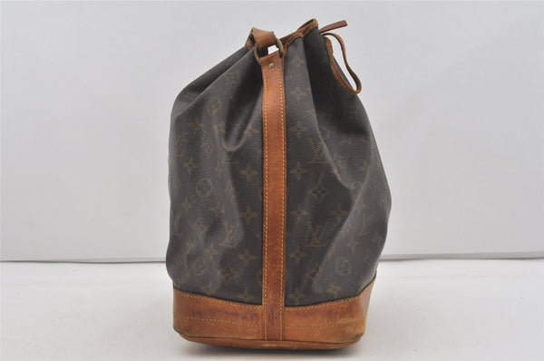 Authentic Louis Vuitton Monogram Noe Shoulder Drawstring Bag M42224 LV 4328I