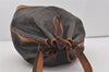 Authentic Louis Vuitton Monogram Noe Shoulder Drawstring Bag M42224 LV 4328I