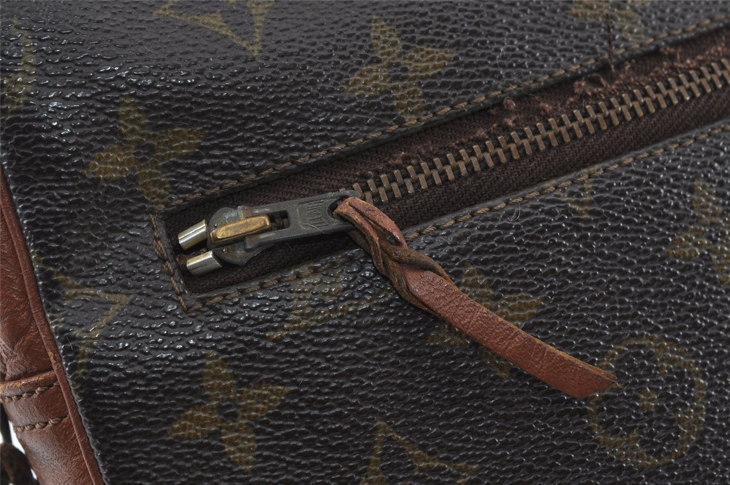 Authentic Louis Vuitton Monogram Shoulder Cross Body Bag Old Model Junk 4329I