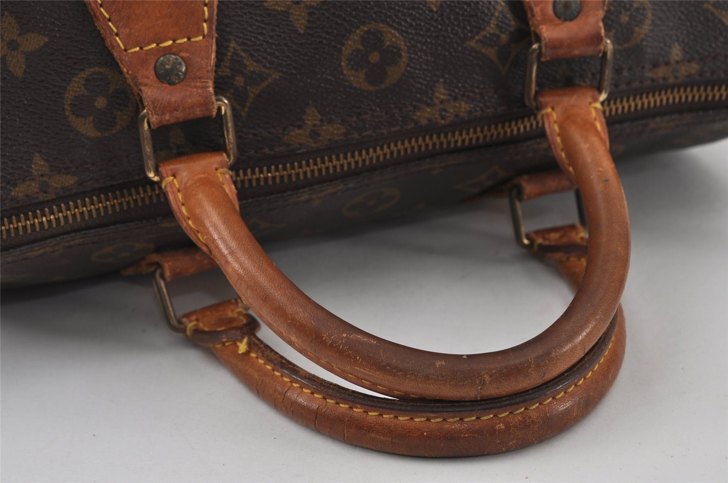 Authentic Louis Vuitton Monogram Speedy 30 Hand Boston Bag M41526 LV 4330I
