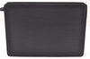 Authentic Louis Vuitton Epi Pochette Homme Clutch Hand Bag Black M52522 LV 4331I