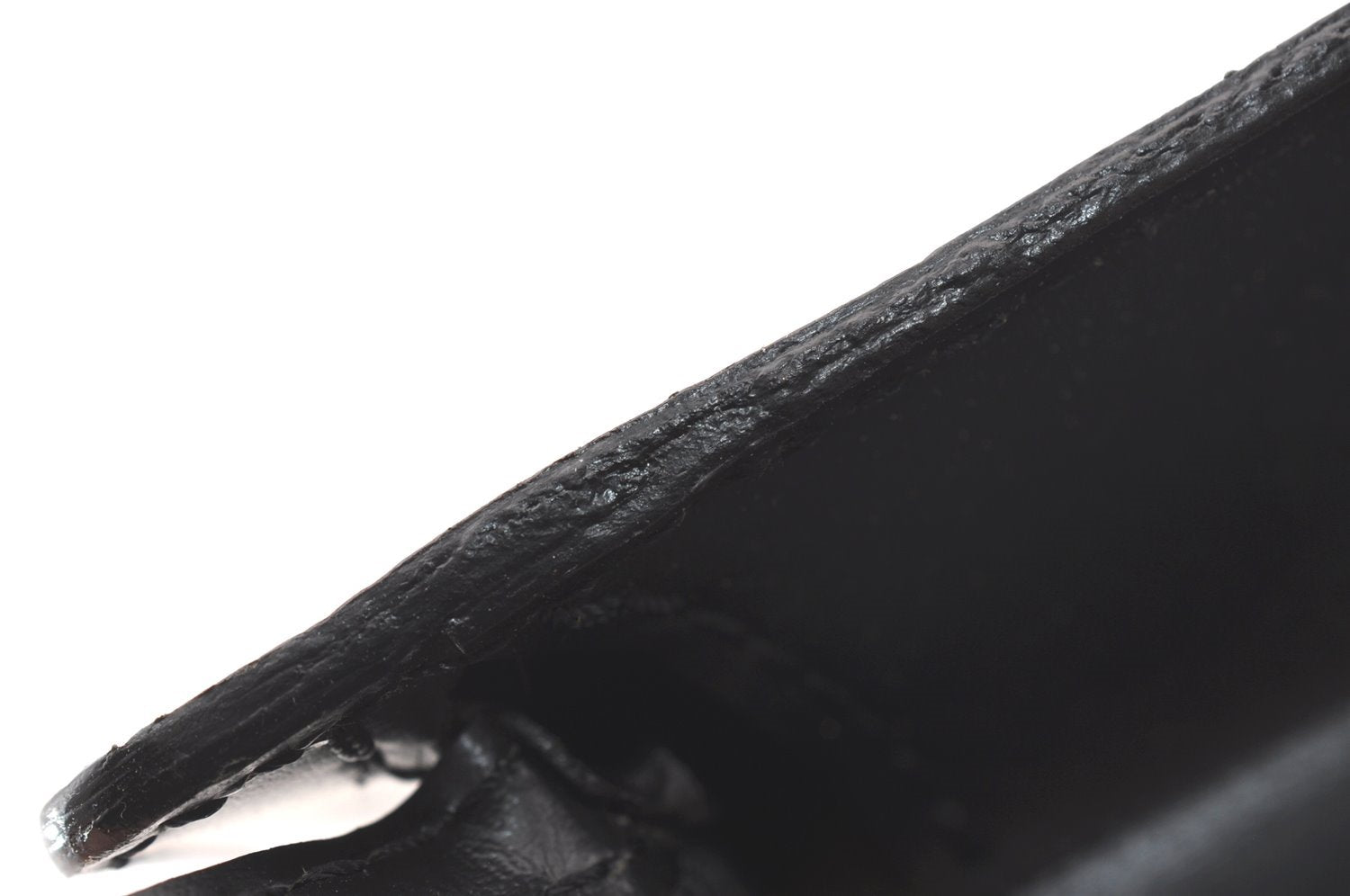 Authentic Louis Vuitton Epi Pochette Homme Clutch Hand Bag Black M52522 LV 4331I