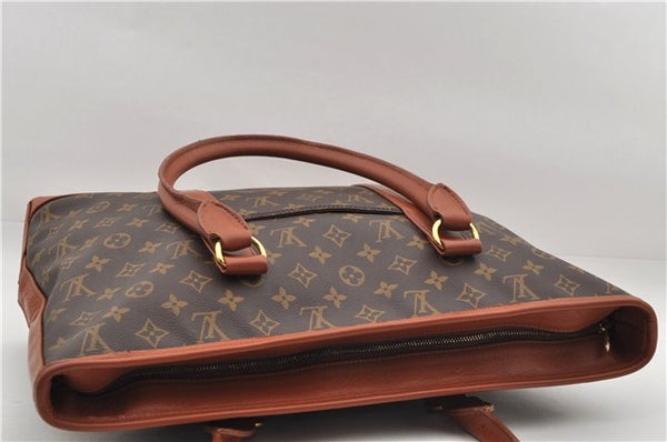 Auth Louis Vuitton Monogram Sac Weekend PM Vintage Tote Hand Bag M42425 LV 4332E