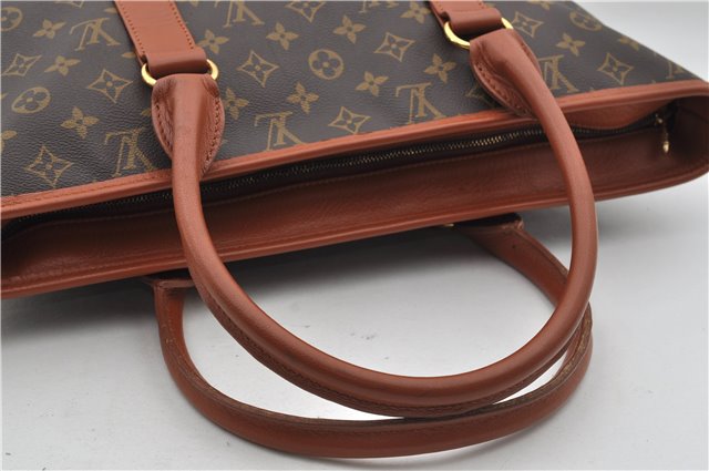 Auth Louis Vuitton Monogram Sac Weekend PM Vintage Tote Hand Bag M42425 LV 4332E