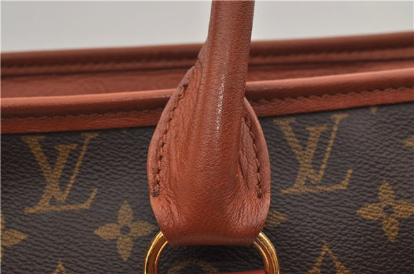 Auth Louis Vuitton Monogram Sac Weekend PM Vintage Tote Hand Bag M42425 LV 4332E