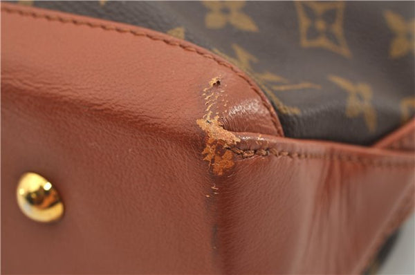 Auth Louis Vuitton Monogram Sac Weekend PM Vintage Tote Hand Bag M42425 LV 4332E