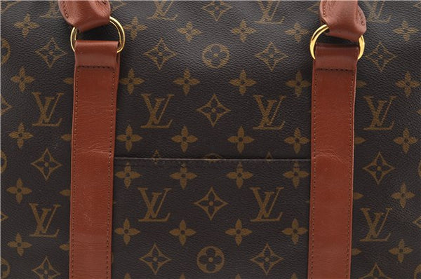Auth Louis Vuitton Monogram Sac Weekend PM Vintage Tote Hand Bag M42425 LV 4332E