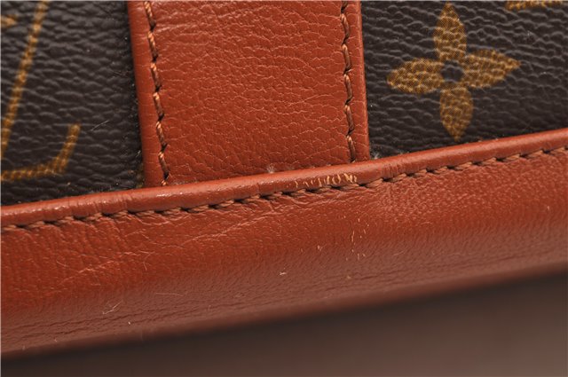 Auth Louis Vuitton Monogram Sac Weekend PM Vintage Tote Hand Bag M42425 LV 4332E