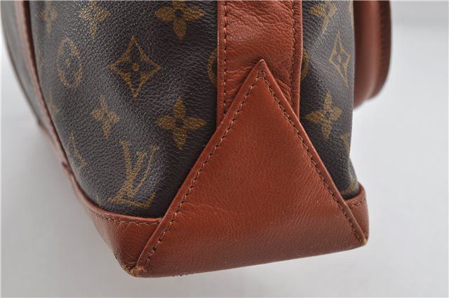 Auth Louis Vuitton Monogram Sac Weekend PM Vintage Tote Hand Bag M42425 LV 4332E