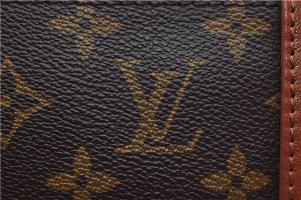 Auth Louis Vuitton Monogram Sac Weekend PM Vintage Tote Hand Bag M42425 LV 4332E