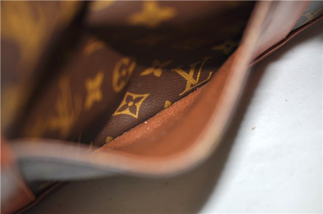 Auth Louis Vuitton Monogram Sac Weekend PM Vintage Tote Hand Bag M42425 LV 4332E