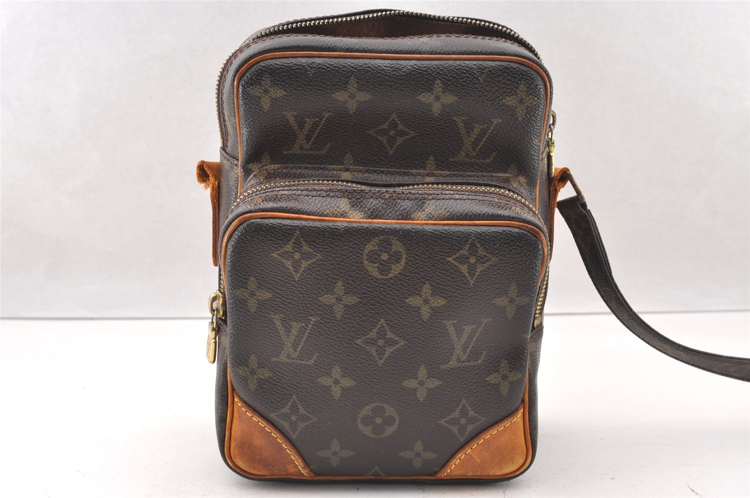 Authentic Louis Vuitton Monogram Amazone Shoulder Cross Bag M45236 Junk 4332I