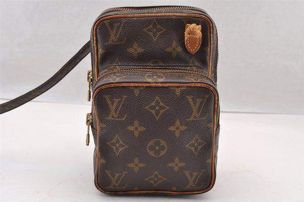 Auth Louis Vuitton Monogram Mini Amazone Shoulder Cross Bag M45238 LV Junk 4333I