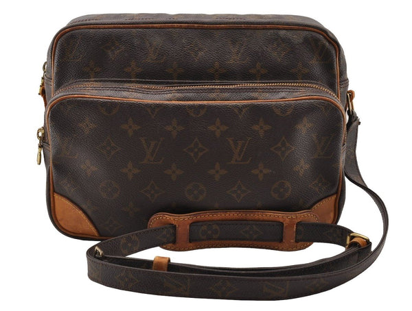 Authentic Louis Vuitton Monogram Nile Shoulder Cross Body Bag M45244 Junk 4335I