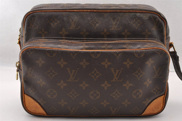 Authentic Louis Vuitton Monogram Nile Shoulder Cross Body Bag M45244 Junk 4335I